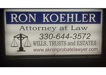 Akron Estate Planning Lawyers Ronald J. Koehler
