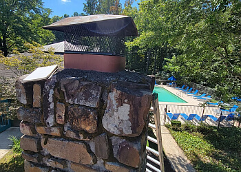 Rooftop Chimney Service & Dryer Vent Cleaning - Little Rock, AR Chimney Sweep - Service Image
