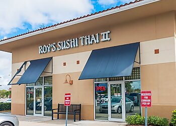 Port St Lucie Thai Restaurants Roy's Sushi Thai & Grill