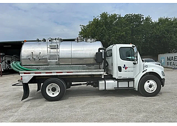 S&B Septic and Sewer Service S&B Septic and Sewer Service - Dallas, TX Septic Tank Services - Service Vehicle Image