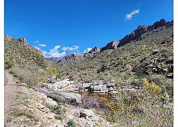 Tucson Hiking Trails Sabino Canyon Recreation Area