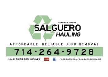 Anaheim junk removal Salguero Hauling