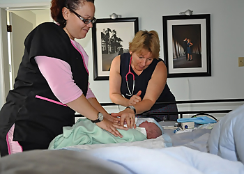 San Diego County Midwives - San Diego, CA Midwives - Doctor With Patient Image