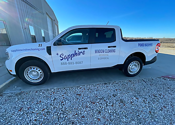 Sapphire Window Cleaning, LLC Sapphire Window Cleaning, LLC - Tulsa, OK Window Cleaners - Truck Image