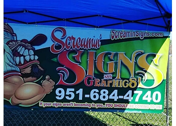 Riverside sign company Screamin' Signs & Graphics