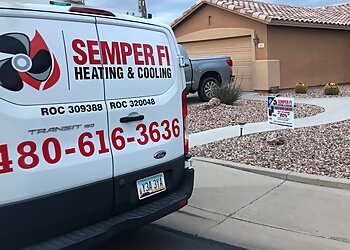 Gilbert Hvac Services Semper Fi Heating and Cooling