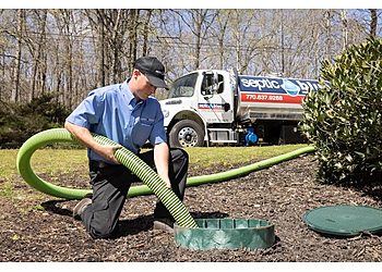 Septic Blue of Tampa - Tampa, FL Septic Tank Services - Service Vehicle Image