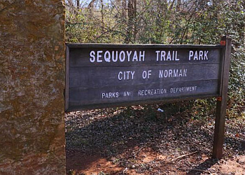 Sequoyah Trail Park Norman Hiking Trails