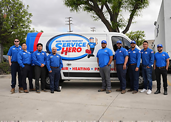 Service Hero Plumbing & Air Service Hero Plumbing & Air - Hayward, CA Hvac Services - Service Vehicle Image