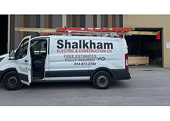 Shalkham Electric & Construction Co. Shalkham Electric & Construction Co. - Erie, PA Electricians - Service Vehicle Image