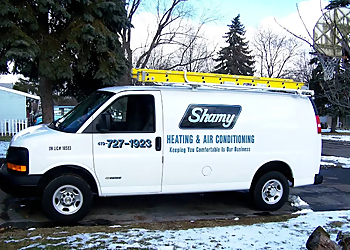 Shamy Heating & Air Conditioning Shamy Heating & Air Conditioning - Toledo, OH Hvac Services - Truck Image