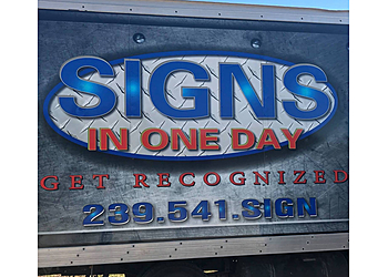 Signs In One Day - Cape Coral, FL Sign Companies - Company Logo