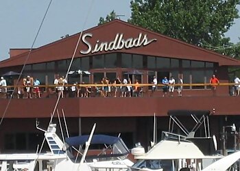 Detroit Seafood Restaurants Sindbads Restaurant and Marina