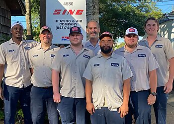 Sing Heating and Air Company - North Charleston, SC Hvac Services - Team Working Image