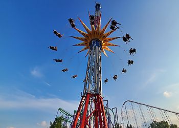 Baltimore Amusement Parks Six Flags America