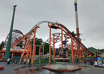 Boston Amusement Parks Six Flags New England