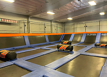 Modesto Amusement Parks Sky Zone Trampoline Park