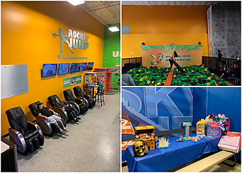 Modesto Amusement Parks Sky Zone Trampoline Park