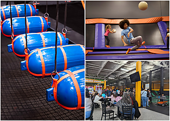 Palmdale Amusement Parks Sky Zone Trampoline Park