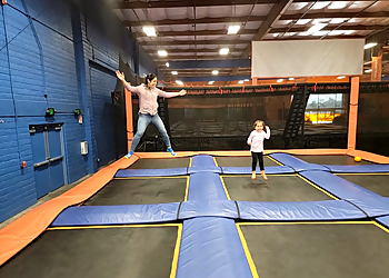 Stockton Amusement Parks Sky Zone Trampoline Park