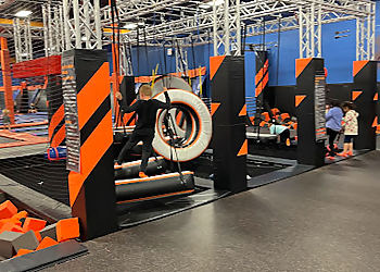 Omaha Amusement Parks Sky Zone Trampoline Park Omaha