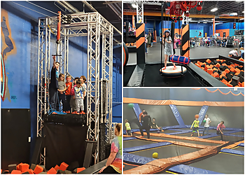 Omaha Amusement Parks Sky Zone Trampoline Park Omaha