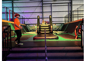 Bridgeport Amusement Parks Sky Zone Trumbull Trampoline Park