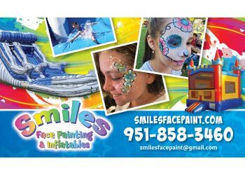 Riverside Face Painting Smiles Face Painting & Inflatables