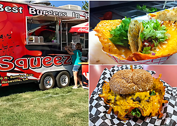 Squeeze Burger - Roseville, CA Food Trucks - collage image(highlights)