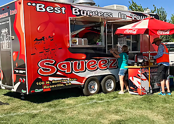Squeeze Burger Squeeze Burger - Roseville, CA Food Trucks - Takeaway Counter Image