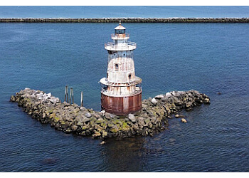 Stamford Harbor Ledge Lighthouse Stamford Landmarks