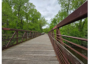 Flint Hiking Trails Stepping Stone Falls