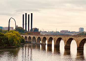 Minneapolis Landmarks Stone Arch Bridge