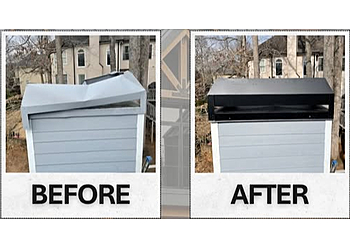 SureGlow Stove & Chimney Kansas City - Kansas City, KS Chimney Sweep - Before and After Image