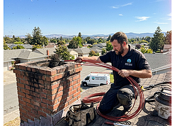 Sweep Smart Chimney Services - Santa Rosa, CA Chimney Sweep - Job Site Image