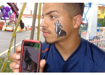 Buffalo Face Painting The Smiling Face Painter