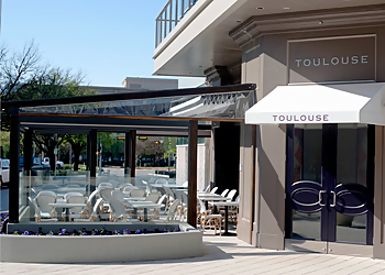 Toulouse Cafe and Bar - Plano, TX French Restaurants - Restaurant Entrance Image