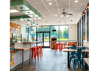 Tropical Smoothie Cafe Springfield - Springfield, IL Smoothie and Juice Bars - Table Setup Image