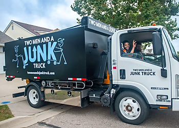 Two Men and a Junk Truck Two Men and a Junk Truck - Aurora, IL Junk Removal - Truck Image