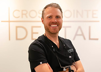 Tyler Frounfelter, DDS - CROSS POINTE DENTAL Tyler Frounfelter, DDS - CROSS POINTE DENTAL - Evansville, IN Dentists - Doctor Portrait Image