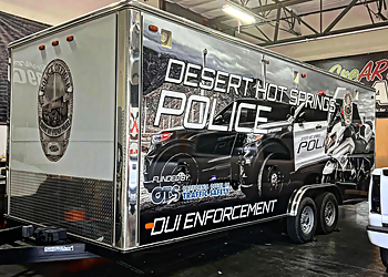 United Wraps United Wraps - San Bernardino, CA Sign Companies - Service Vehicle Image