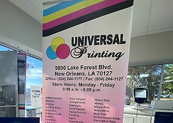 New Orleans Printing Services Universal Printing