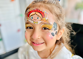 Fullerton Face Painting Up Up and Away