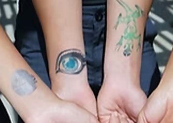 Fontana Face Painting Up Up and Away Face Paint