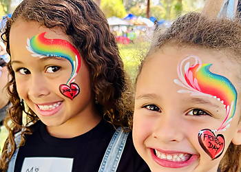 Ontario Face Painting Up Up and Away Face Paint