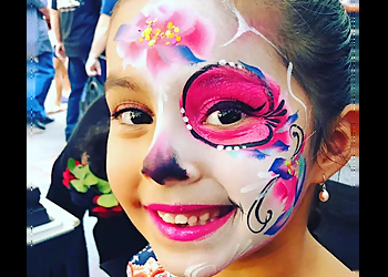 Riverside Face Painting Up Up and Away Face Paint