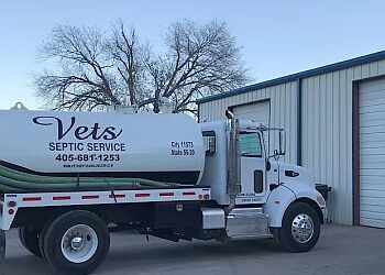 Oklahoma City septic tank service Vets Septic Service and Shelters