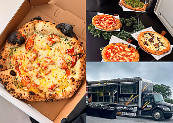 Via Napoli Express Wood Fired - Syracuse, NY Food Trucks - collage image(highlights)