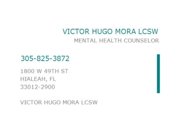 Victor Hugo Mora, LCSW Hialeah Marriage Counselors