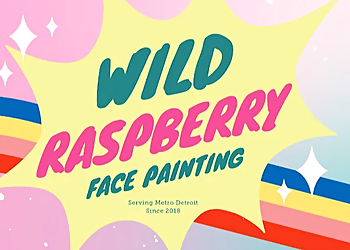 Detroit Face Painting Wild Raspberry Face Painting